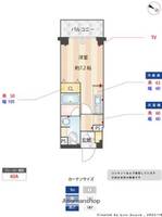 AZEST阪東橋Ⅱの間取り