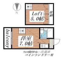 パンシオン 元住吉の間取り