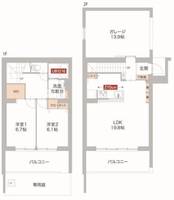 物件の間取り画像