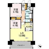 リーラ横浜川和町0208の間取り