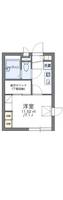レオパレスコンフォールK&Kの間取り