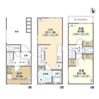 神奈川県川崎市中原区宮内4丁目(一戸建)の賃貸物件の間取り