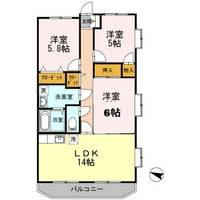 物件の間取り画像