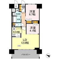 リーラ横浜川和町0906の間取り