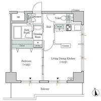 ONE ROOF FLAT TOGOSHIの間取り