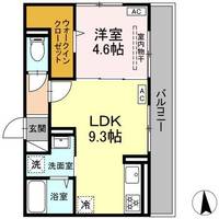 D PAINA 桜ヶ丘201の間取り