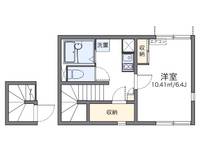 レオネクストグレンジ藤塚Ⅰ201の間取り