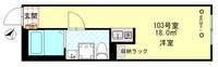 神奈川県横浜市磯子区中原4丁目の賃貸アパートの間取り