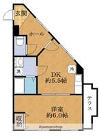 神奈川県川崎市中原区上平間の賃貸マンションの間取り