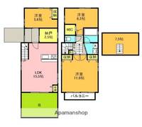 物件の間取り画像