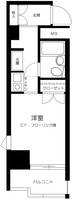 東京都大田区大森中1丁目の賃貸マンションの間取り