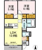 物件の間取り画像
