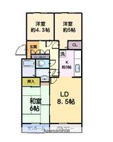 物件の間取り画像