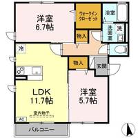 パシフィックサイドCの間取り