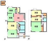 神奈川県伊勢原市善波(一戸建)の賃貸物件の間取り