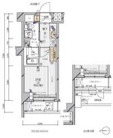 東京都大田区矢口1丁目の賃貸マンションの間取り