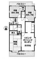 物件の間取り画像