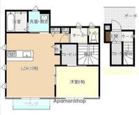 神奈川県藤沢市羽鳥1丁目の賃貸アパートの間取り