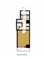 東京都大田区蒲田5丁目の賃貸マンションの間取り