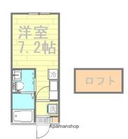 神奈川県横浜市西区西戸部町1丁目の賃貸アパートの間取り