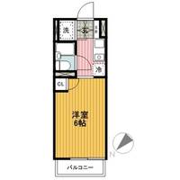 神奈川県横浜市磯子区磯子2丁目の賃貸マンションの間取り