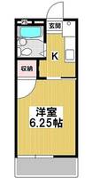 NYハイツⅡの間取り