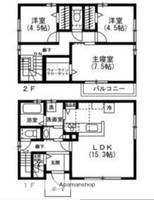 物件の間取り画像