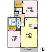 SOUTH WIND IIの間取り