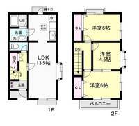 物件の間取り画像