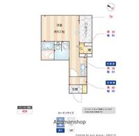 AZEST阪東橋Ⅱの間取り