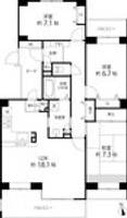 物件の間取り画像