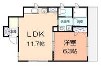 物件の間取り画像