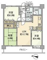 物件の間取り画像