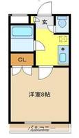 アンソレイユ湘南台の間取り