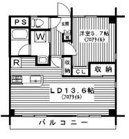 物件の間取り画像