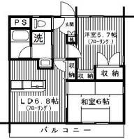 物件の間取り画像