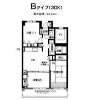 ベルストーン本牧の間取り