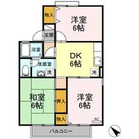 セジュール大島 ABの間取り