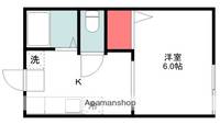 東京都町田市金井ヶ丘1丁目の賃貸アパートの間取り