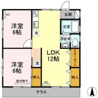 物件の間取り画像