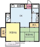 コーポラス松本の間取り
