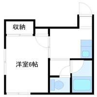 西鎌倉ハイハイムの間取り