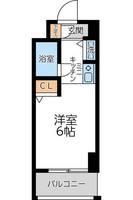 ユーコート新丸子0402の間取り