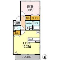 カサベルデ Kの間取り