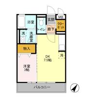 物件の間取り画像
