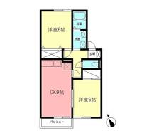 サニーフラッツAの間取り
