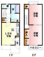 物件の間取り画像