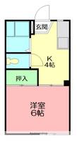 コーポ桐谷の間取り