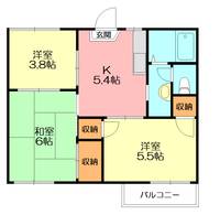 物件の間取り画像