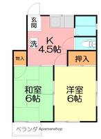 第2ハイツヤナの間取り
